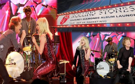 New York: Rolling Stones' album "Hackney Diamonds" was released in Manhattan.