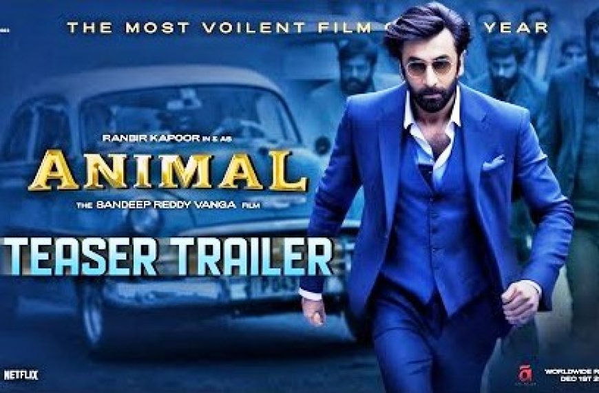 With a specially created 60-second teaser, the Ranbir Kapoor film Animal will be showcased on the Burj Khalifa.