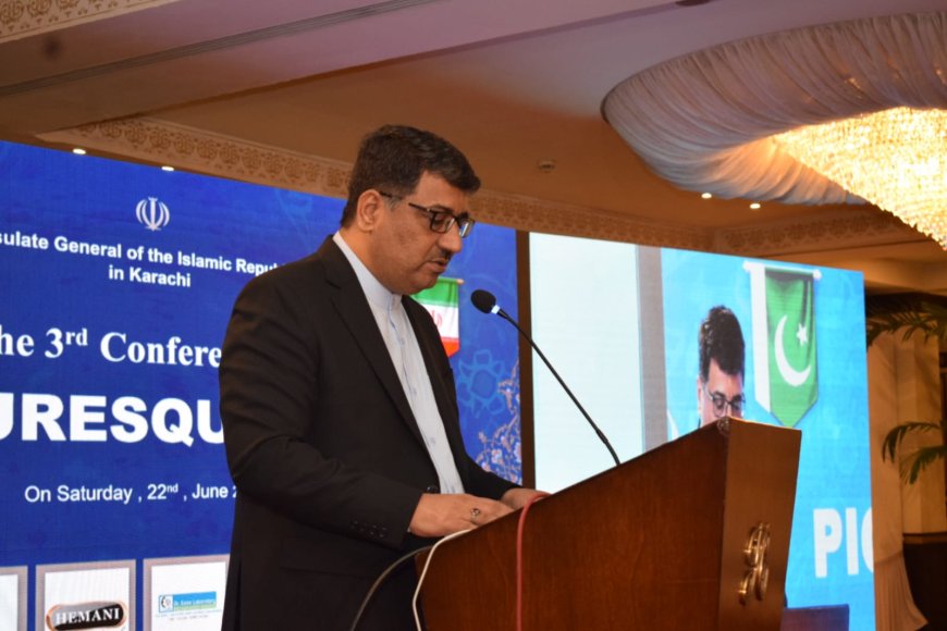 The Consul General of Iran in Karachi, Mr. Hassan Nourian