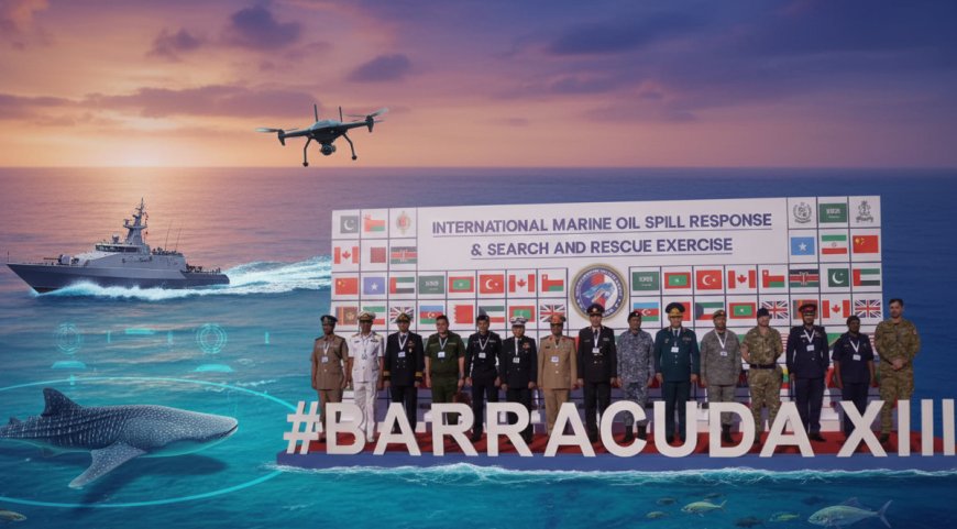 13th International Barracuda Exercise: Pakistan received global recognition for its effort on Maritime Safety, Global Partnerships & Climate Change.